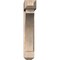 Ekena Millwork Thorton Craftsman Smooth Bracket w/ Offset Brace, Douglas Fir, 7 1/2"W x 32"D x 40"H BKT0806X32X40THR04SDF - alternate 3